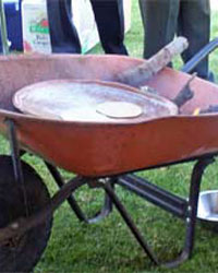 Cooking-Tortillas-In-Wheelbarrel